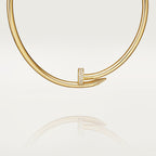 18K Nail Design Diamond Necklace