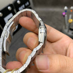 CONSTELLATION QUARTZ 27MM STEEL CASE MOTHER OF PEARL DIAL