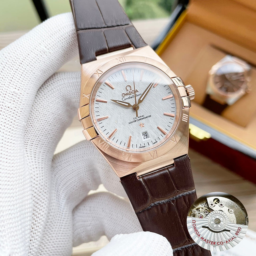 CONSTELLATION 39 MASTER COAXIAL STAINLESS STEEL LEATHER