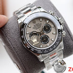 DAYTONA 40MM BLACK CERAMIC GREY DIAL