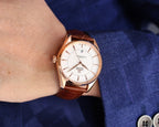 SEAMASTER AQUA TERRA 150M CO-AXIAL GOLD CASE LEATHER