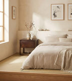 GIULIA ジュリア ナイトテーブル 引き出し付き ソリッドパイン材 ダークブラウン 50×41×43cm