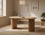 SAVORY ダイニングテーブル ライトブラウン 180×90cm