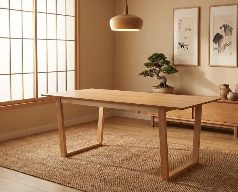 CAMDEN ダイニングテーブル ライトアッシュ 180×95cm