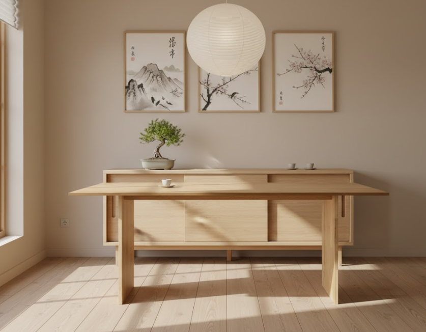 MOORA ダイニングテーブル ナチュラルアッシュ 180×90cm 長方形 木目調 6〜8人用