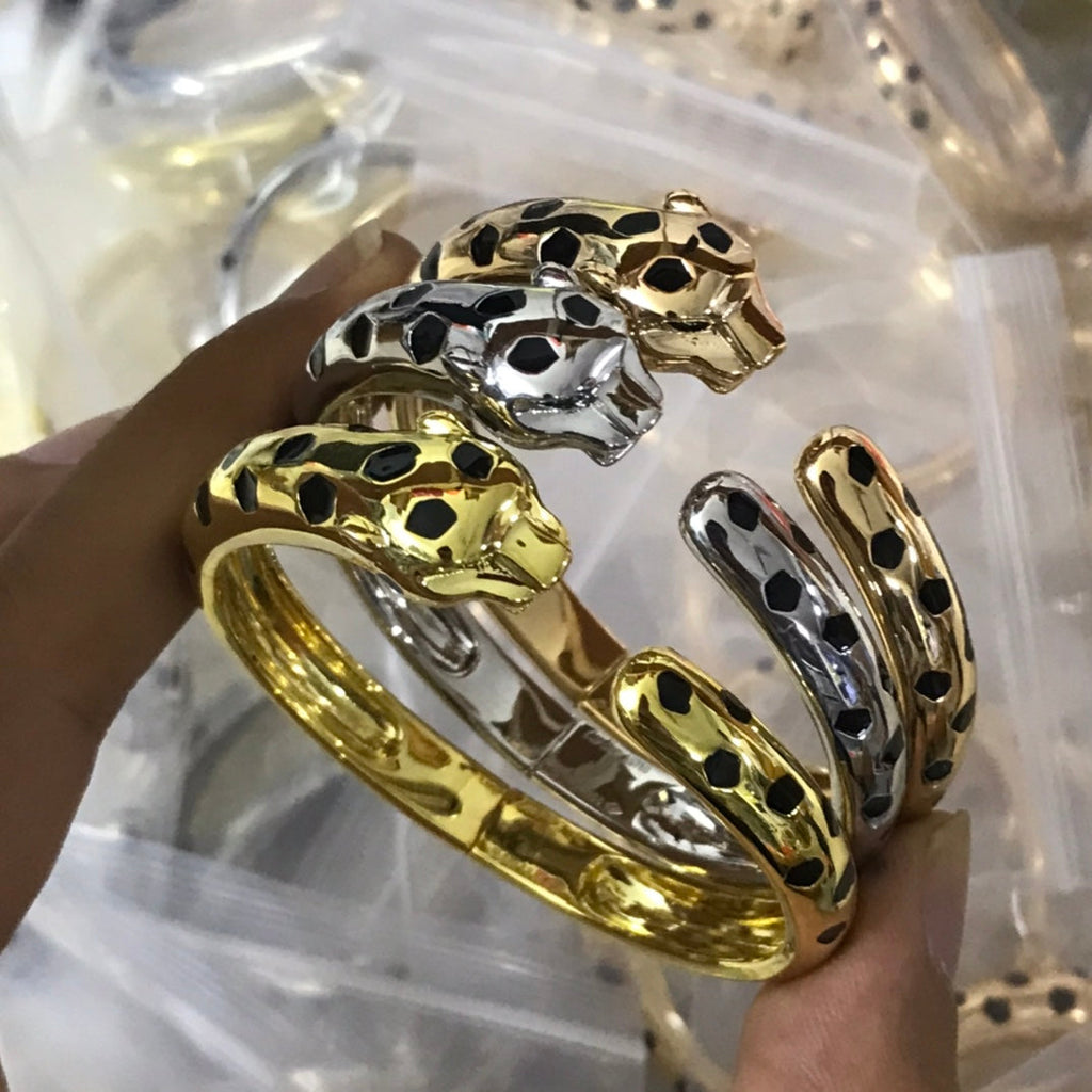 18K Cat Design De Bracelet