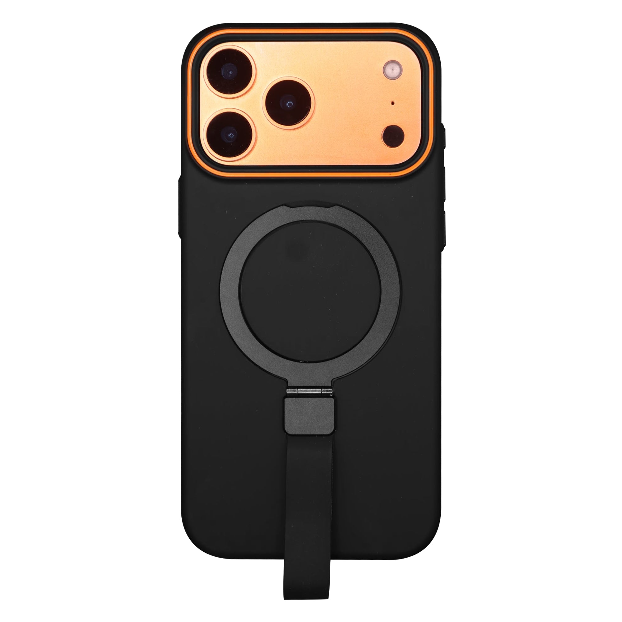 iPhone 17 Pro Max ケース MagSafe対応 リングスタンド付き 耐衝撃 マットカラー LILAS SHENSHINE