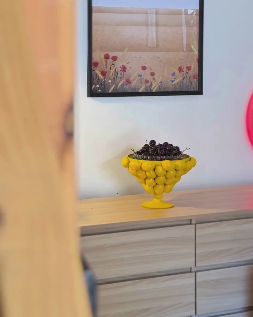 CARDIGAN チェスト タンス 6段引き出し ライトブラウン 木目調収納キャビネット ベッドルーム・リビング用