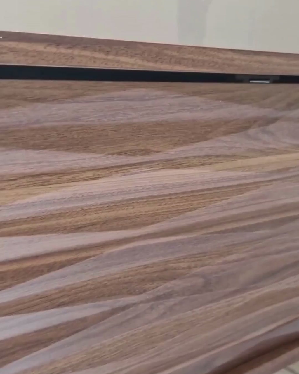 KAYAN テレビスタンド ダークブラウン 160cm｜レトロ調 木製TVキャビネット（最大70インチ対応）