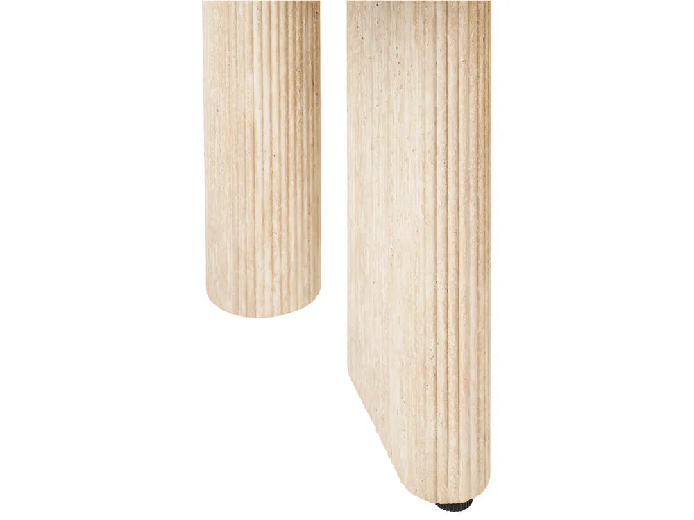 BARROY ダイニングテーブル トラバーチン調 180×90cm