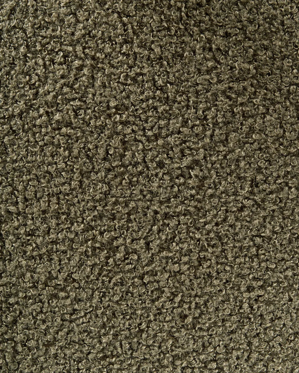 DALBO ブークレ張り 肘付きダイニングチェア 2脚セット（ダークブラウン／グリーン）