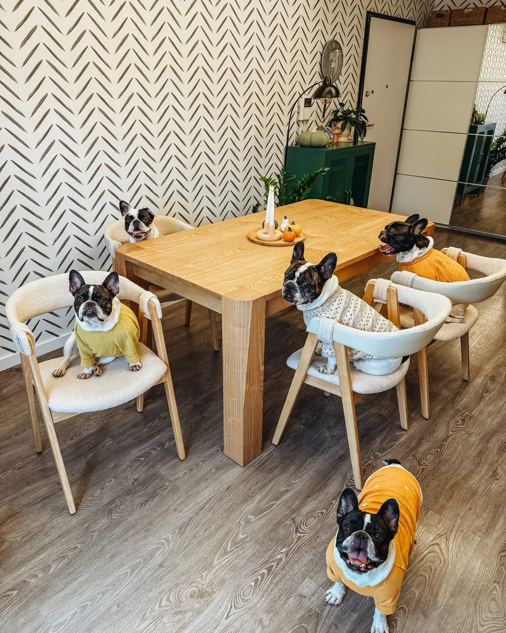 伝統的スタイル ダイニングチェア 2脚セット