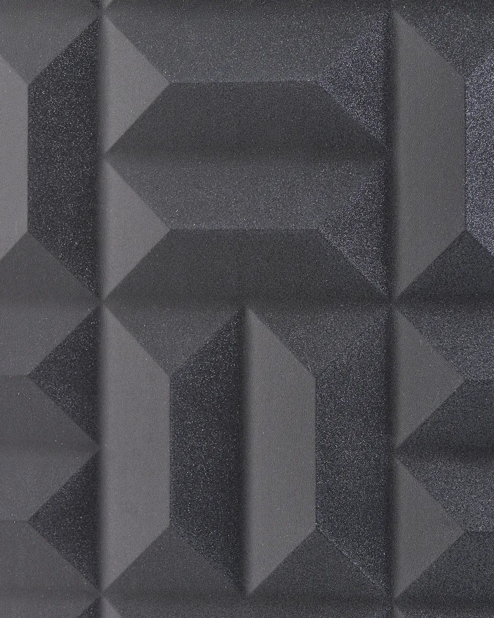 ジオメトリック柄 1引き出し ナイトテーブル ダークブラウン