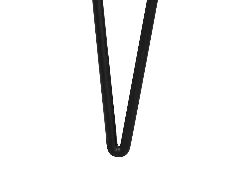 WELTON ウェルトン コーヒーテーブル ダークブラウン MDF製 長方形 ヘアピンメタル脚 100×60×43cm