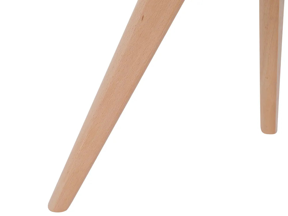 VEGAS ベガス コーヒーテーブル 3点セット ラウンド MDF製 ビーチウッド脚 グレー 48×48×46cm・40×40×41cm・30×30×36cm