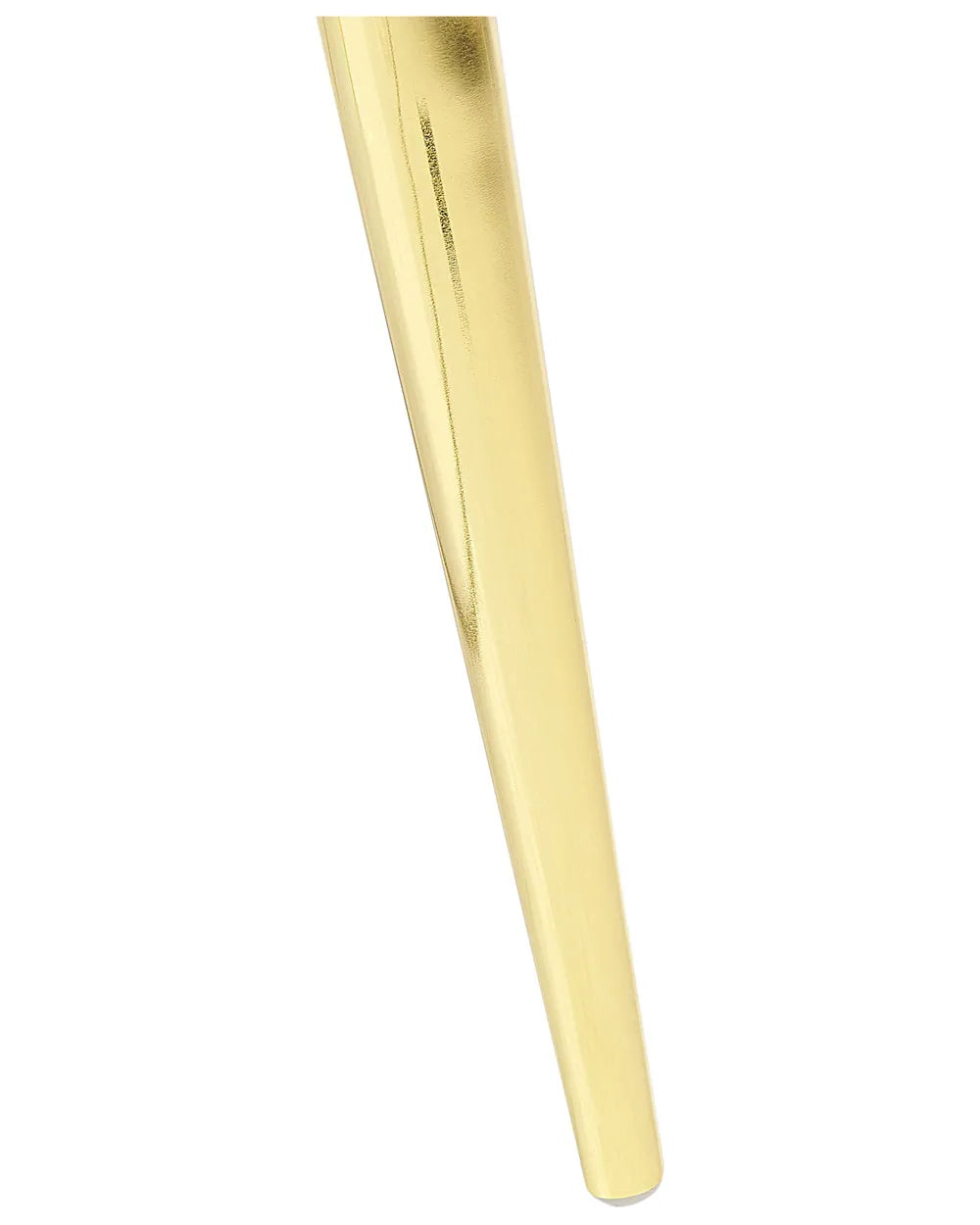 FLAYAT フレイアット ナイトテーブル 1引き出し ベルベット張り オレンジ ゴールド脚