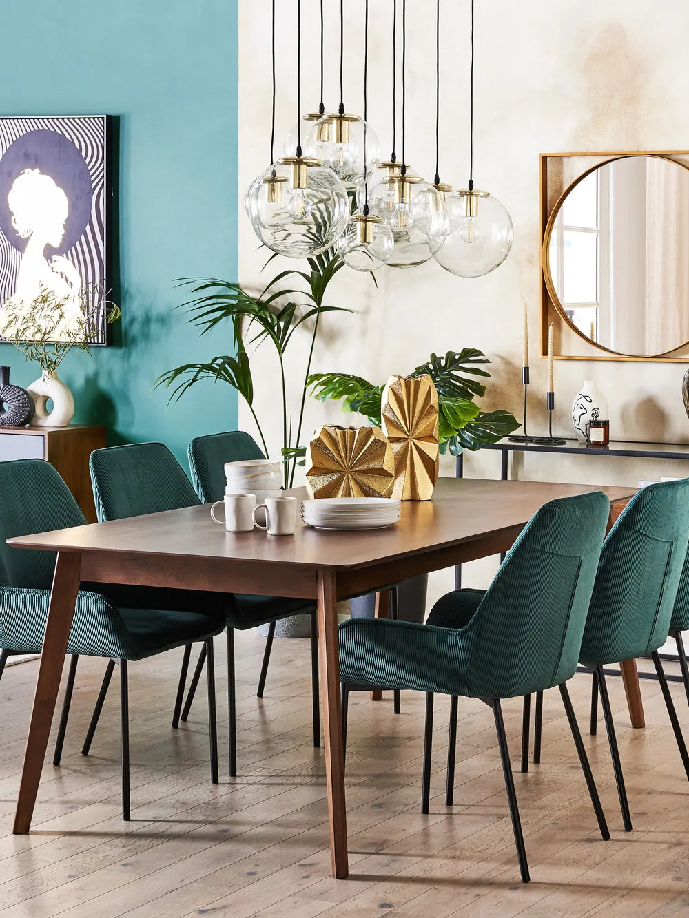 MADOX ダイニングテーブル ダークブラウン 200×100cm 長方形 木目突板 6〜8人用