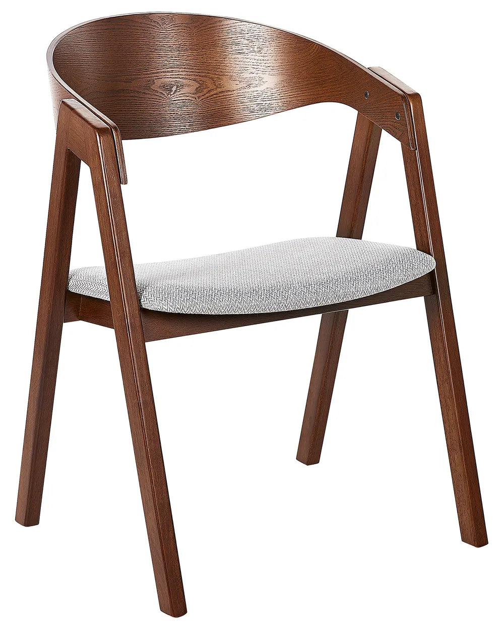 YUBA 木製ダイニングチェア 2脚セット（ライトグレー）