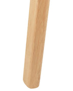 LYNN 木製ダイニングチェア 2脚セット（ライトブラウン／グレー）