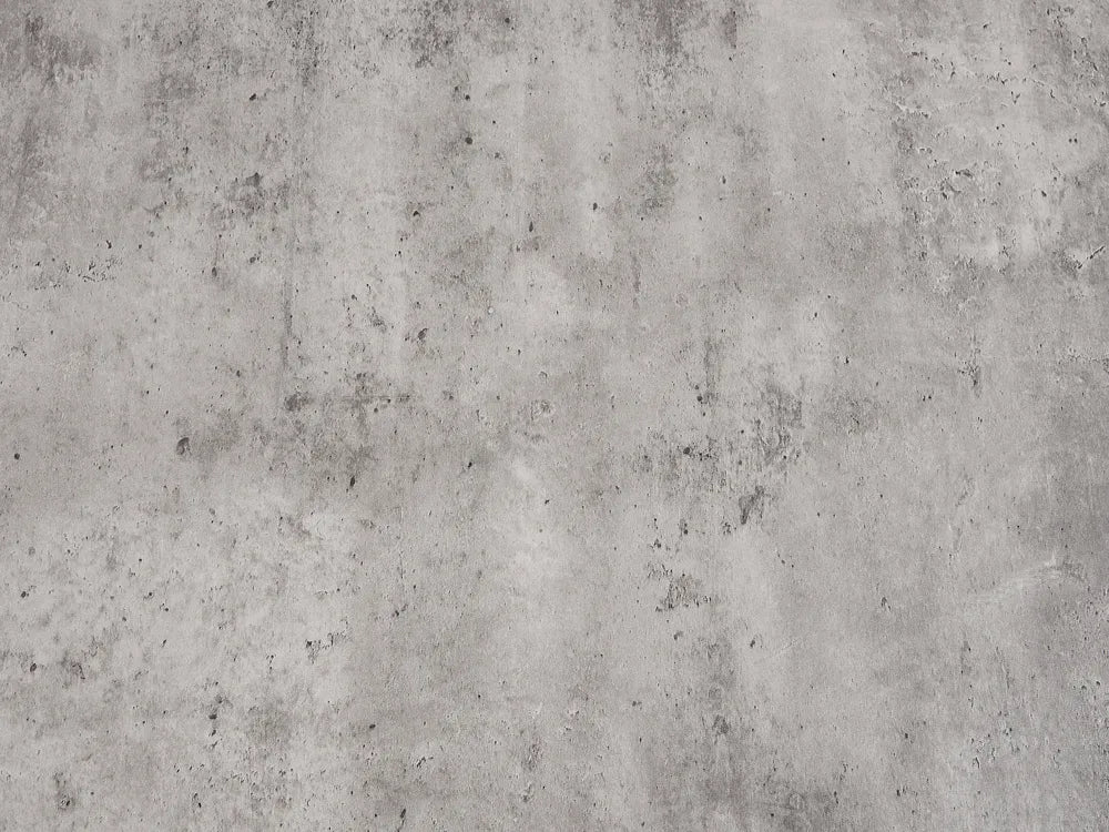 BANDURA ダイニングテーブル コンクリート調 グレー 180×90cm MDF天板 ブラックメタル脚