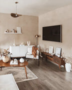 DETROIT テレビボード ダークブラウン 木製 TVスタンド 収納付き・配線孔あり ～70型対応