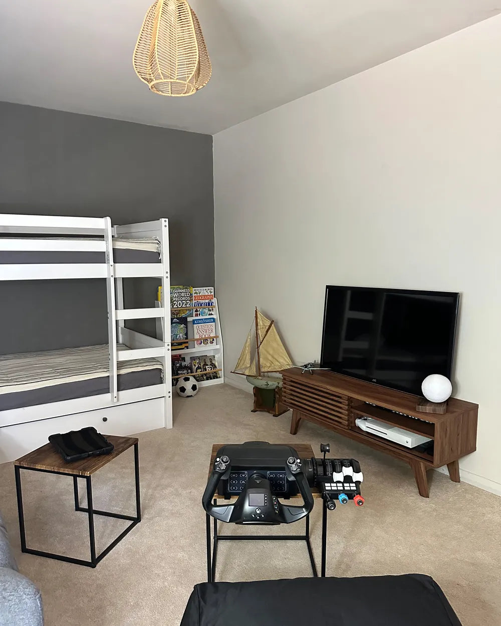 TOLEDO テレビボード ダークブラウン レトロ調 木製テレビ台 スライド扉 幅120cm