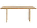 MOORA ダイニングテーブル ナチュラルアッシュ 180×90cm 長方形 木目調 6〜8人用