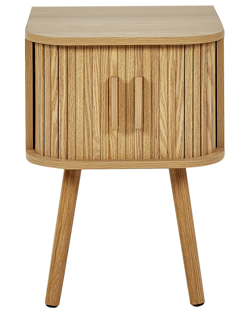 SELAH セラ ナイトテーブル 引き戸付き ブラウン