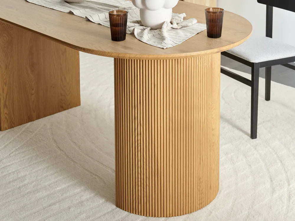 SAVORY ダイニングテーブル ライトブラウン 180×90cm