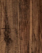 KEITH キース ナイトテーブル 2引き出し ダークブラウン モダン収納付き