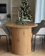 SAVORY ダイニングテーブル ライトブラウン 180×90cm