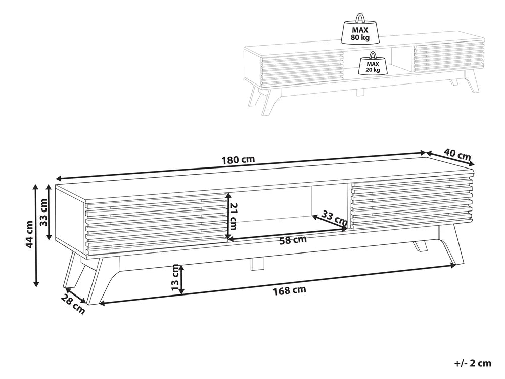 TOLEDO テレビボード ダークブラウン レトロ調 木製テレビ台 スライド扉・配線収納付き 耐荷重80kg