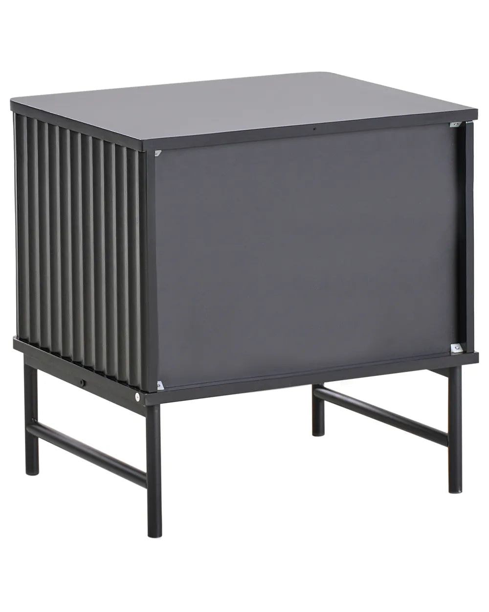 Glastonbury グラストンベリー ナイトテーブル 2引き出し ブラック