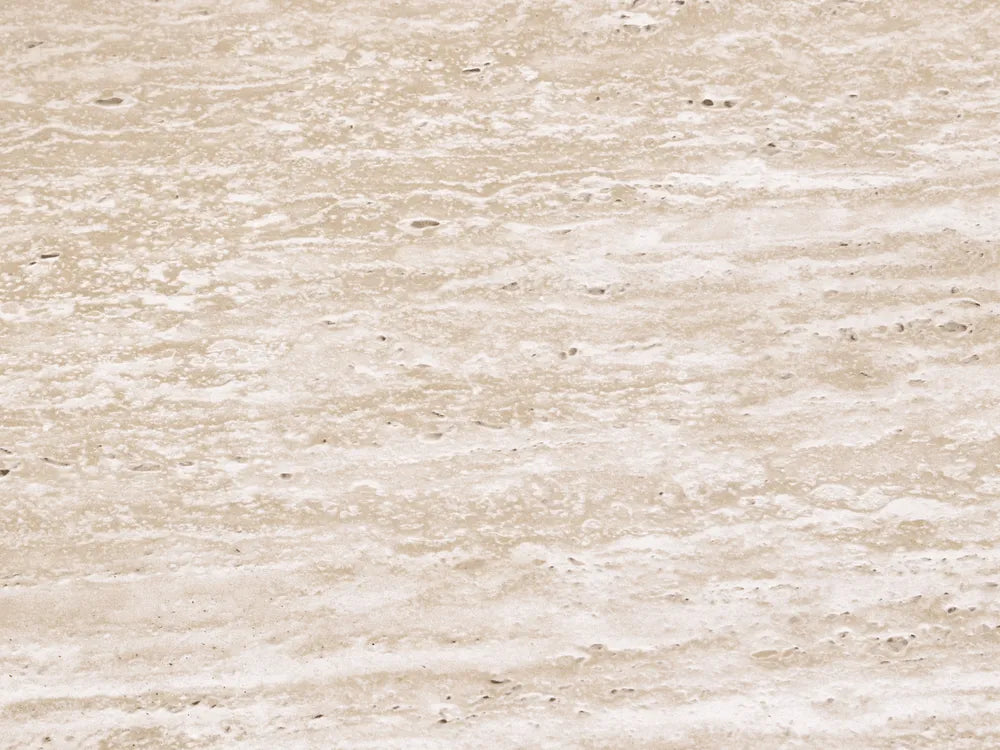 DUSON デュソン テーブル 2点セット トラバーチン調 コーヒーテーブル＋サイドテーブル